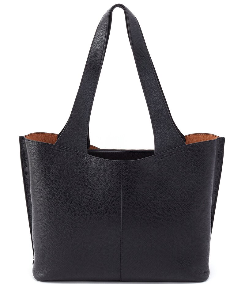 ホボ レディース バッグ トートバッグ レザー HOBO Vida Leather Tote Bag Black Biscuit ブラック