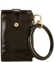 【送料無料】 ホボ レディース 財布 アクセサリー Ring Credit Card Case Wristlet Black