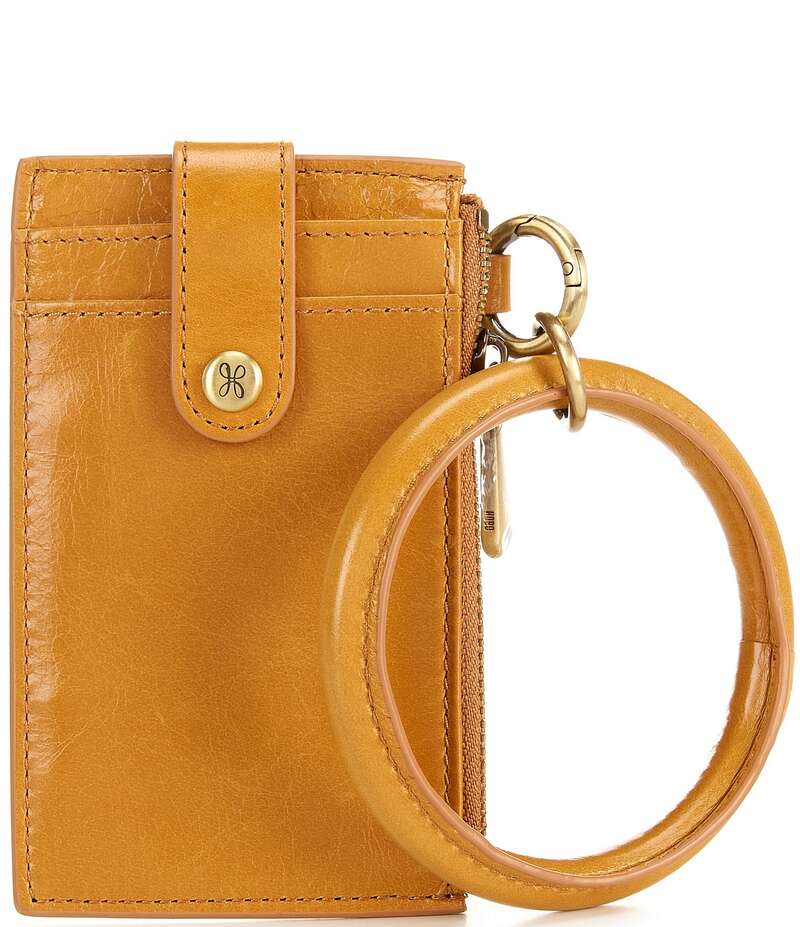【送料無料】 ホボ レディース 財布 アクセサリー Ring Credit Card Case Wristlet Natural