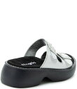 【送料無料】 アレグリア レディース サンダル シューズ Iza Leather Platform Slide Sandals White