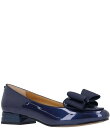 【送料無料】 ジェイレニー レディース ヒール シューズ Kori Patent Grosgrain Bow Pumps Navy