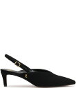 【送料無料】 ヴィンスカムート レディース ヒール シューズ Kylien Suede Slingback Kitten Heel Pumps Black