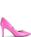【送料無料】 カール ラガーフェルド レディース ヒール シューズ Royale High Patent Pointed Toe Pumps Fuchsia