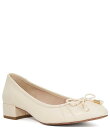 【送料無料】 デューンロンドン レディース ヒール シューズ Amazing Leather Pleated Bow Pumps Ecru