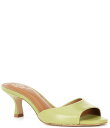 【送料無料】 ジャンビニ レディース サンダル シューズ Reaves Leather Slide Sandals Matcha Green