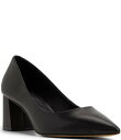【送料無料】 アルド レディース ヒール シューズ Ybalelin Leather Pointed Toe Block Heel Pumps Black