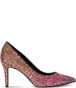 【送料無料】 カール ラガーフェルド レディース ヒール シューズ Royale Glitter High Heel Pumps Wine Multi