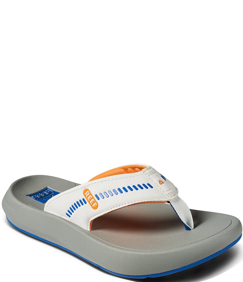 【送料無料】 リーフ メンズ サンダル シューズ Men's Swellsole Cruiser Flip-Flops Blue/White/Orange