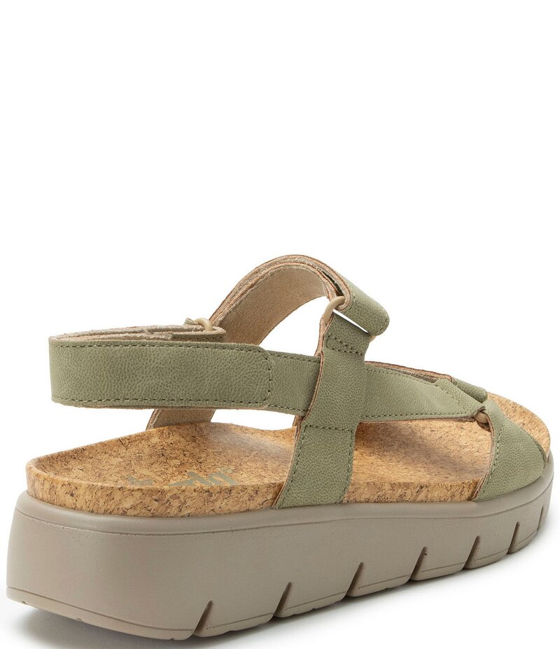 アレグリア レディース シューズ サンダル プラットフォーム Alegria Henna 3 Strap Cork Platform San..