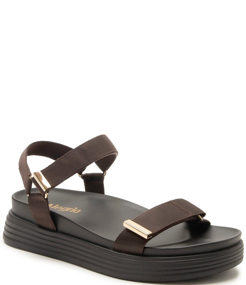 アレグリア レディース シューズ サンダル プラットフォーム Alegria Allyson Textile Sport Hook-and-..