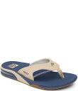 【送料無料】 リーフ メンズ サンダル シューズ Men's Fanning Bottle Opener Thong Sandals Tan/Navy/Tan