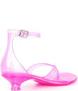 【送料無料】 ジェフリー キャンベル レディース ヒール シューズ Gummy Ankle Strap Kitten Heel Thong Sandals Pi...