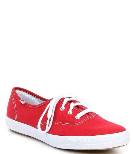 【送料無料】 ケッズ レディース カジュアルパンツ ボトムス Champion Canvas Lace Up Sneakers Red 【送料無料】 ケッズ レディース カジュアルパンツ ボトムス Champion Canvas Lace Up Sneakers Red