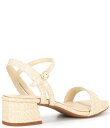 【送料無料】 カッパーキー レディース ヒール シューズ WaltzTwo Raffia Block Heel Dress Sandals Natural