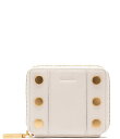 【送料無料】 ハミット レディース 財布 アクセサリー North Gold Studded Pebble Leather Wallet Calla Lily ...