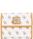 【送料無料】 ドーネイアンドバーク レディース 財布 アクセサリー Blakely Signature Logo Small Flap Wallet Bone