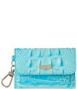 【送料無料】 ブランミン レディース 財布 アクセサリー Melbourne Collection Ricki Tropic Blue Card Case Tr...