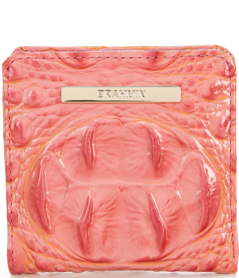 楽天ReVida 楽天市場店【送料無料】 ブランミン レディース 財布 アクセサリー Melbourne Collection Coral Snapdragon Jane Mini Bifold Snap Wallet Coral Snapdragon