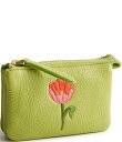 【送料無料】 ベラブラッドリー レディース 財布 アクセサリー Novelty Leather Accordion Card Case Tulip Green ...