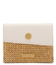 【送料無料】 ハミット レディース 財布 アクセサリー Montana Raffia Pocket Wallet Calla Lily White Raffia...