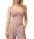 【送料無料】 スティーブ マデン レディース シャツ トップス Stevie By Steve Madden Sweetheart Neck Ruched Ca...