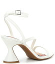 【送料無料】 チェルシーアンドバイオレット レディース ヒール シューズ Averiee Leather Strappy Dress Sandals White