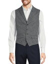 【送料無料】 ムラノ メンズ ベスト アウター Notch Lapel Check Suit Separates Vest Blue