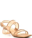 【送料無料】 アレックスマリー レディース ヒール シューズ Brooklynn Clear Double Banded Block Heel Sandals ...