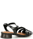 【送料無料】 ラッキーブランド レディース ヒール シューズ Zilma Leather Fisherman Sandals Black