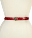【送料無料】 カートジェイガーロンドン レディース ベルト アクセサリー .78 Eagle Buckle Croco Belt Red Dahlia