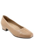 【送料無料】 トロッターズ レディース パンプス シューズ Doris Leather Block Heel Pumps Beige