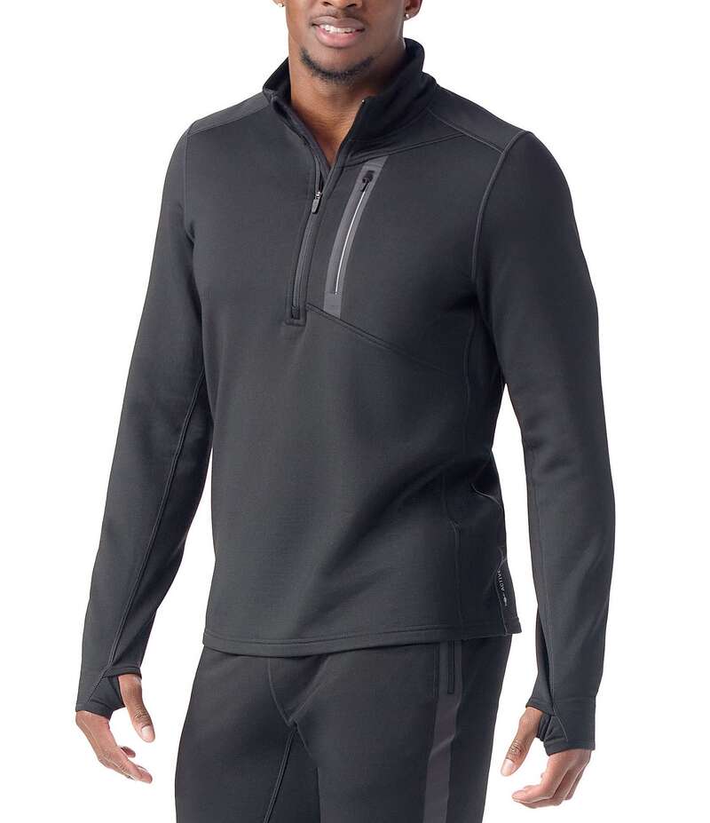 スマートウール メンズ アウター ニット・セーター フリース SmartWool Performance Stretch Fleece Qu..