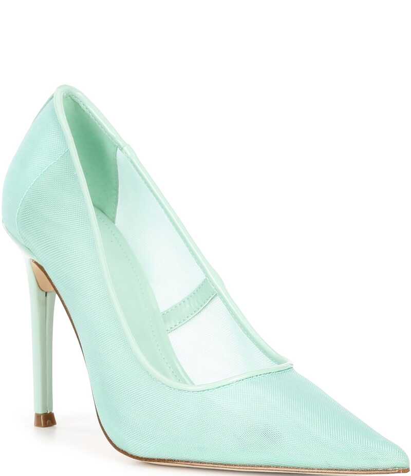 スティーブ マデン レディース シューズ ヒール メッシュ Steve Madden Reya Mesh Pointed Toe Stilett..