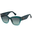【送料無料】 カートジェイガーロンドン レディース サングラス・アイウェア アクセサリー Women's KGL1035 53mm Cat Eye Sunglasses Dark Green
