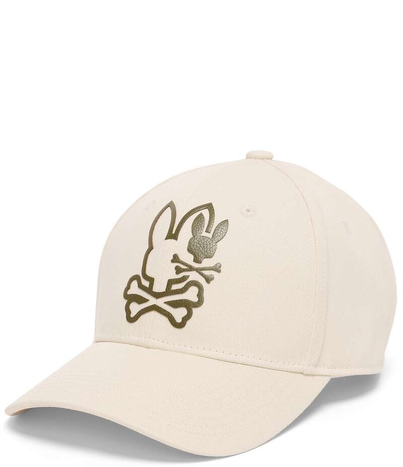 Хˡ  ꡼ ˹ å Psycho Bunny Aussie Baseball Cap White Cap ۥ磻