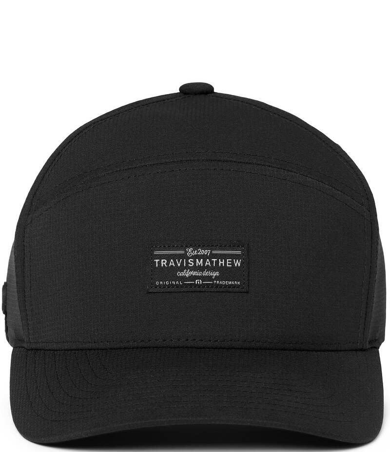 トラビスマヒュー メンズ アクセサリー 帽子 Travismathew Wanderlust Snapback Hat Black ブラック