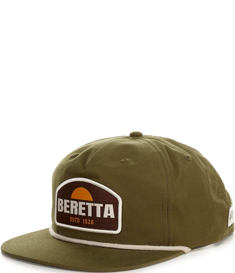 ベレッタ メンズ アクセサリー 帽子 Beretta Sunset Rope Trucker Hat Dark Green グリーン