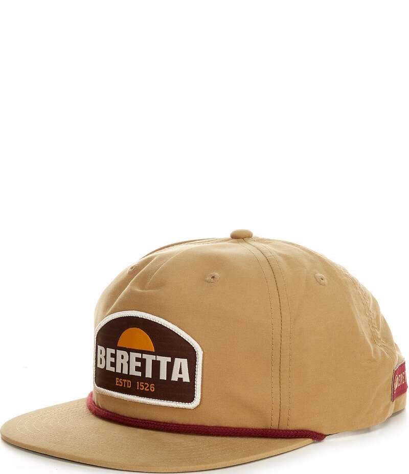 ベレッタ メンズ アクセサリー 帽子 Beretta Sunset Rope Trucker Hat Tan タン