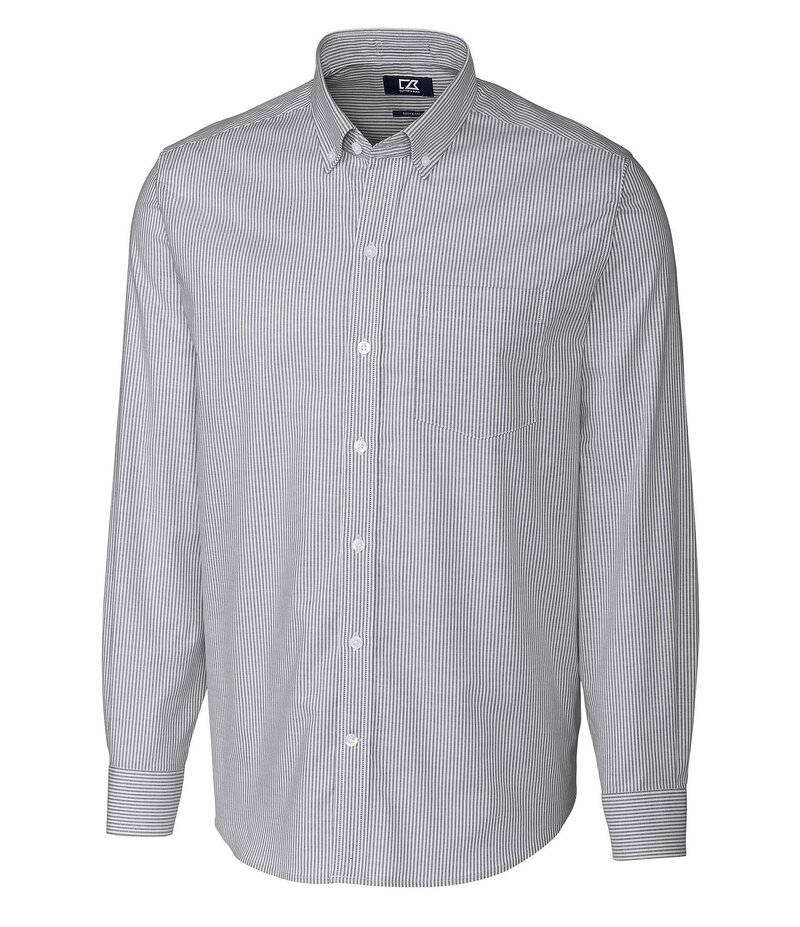ReVida ŷԾŹ㤨֥åɥХå  ȥåץ  åե ȡ Ĺµ Cutter & Buck Big & Tall Stripe Stretch Oxford Long-Sleeve Woven Shirt Charcoal 㥳פβǤʤ30,800ߤˤʤޤ