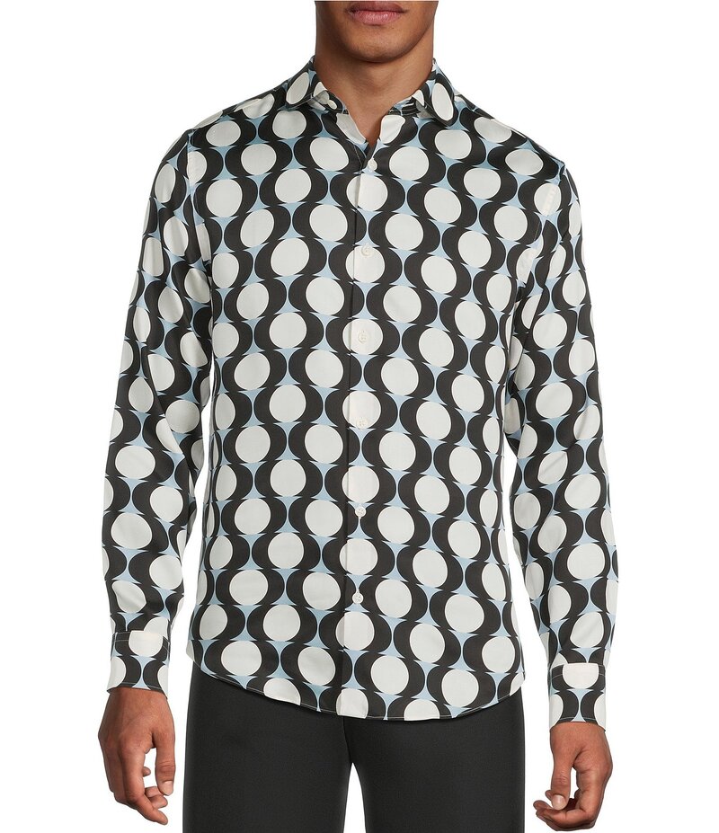 ムラノ メンズ トップス シャツ スリムフィット プリント Tシャツ The Murano Show Collection Slim Fi..