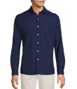 【送料無料】 ハート シャフナー マルクス メンズ シャツ トップス Luxury Performance Long Sleeve Textured Coat ...
