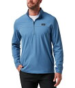【送料無料】 トラビスマヒュー メンズ ニット・セーター アウター Wanderlust Quarter-Zip Pullover Copen Blue