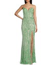 【送料無料】 ビーダーリン レディース ワンピース トップス Sequin Mesh Pattern Double Spaghetti Strap V-Neck...