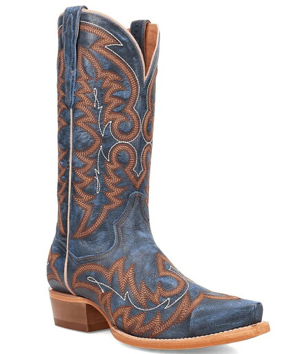 【送料無料】 ダンポスト メンズ ブーツ・レインブーツ シューズ Men's Triton 13 Leather Snip Toe Western Boots Blue 【送料無料】 ダンポスト メンズ ブーツ・レインブーツ シューズ Men's Triton 13 Leather Snip Toe Western Boots Blue