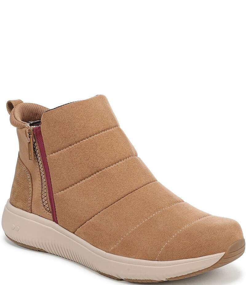 ライカ レディース シューズ ブーツ・レインブーツ Ryka Women's Paragon Casual Zip Booties Nude