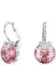 【送料無料】 スワロフスキー レディース ピアス・イヤリング アクセサリー Bella V Drop Earrings Silver/Light Rose