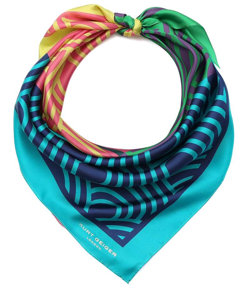 カートジェイガーロンドン レディース アクセサリー マフラー・ストール・スカーフ プリント シルク Ku..