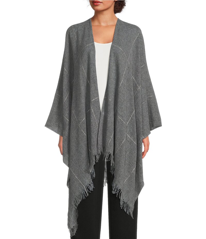 エイリーンフィッシャー レディース アクセサリー マフラー・ストール・スカーフ ウール フリンジ Eile..