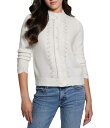 【送料無料】 ゲス レディース パーカー・スウェット フーディー アウター Macie Long Sleeve Crochet Button Front Swe...