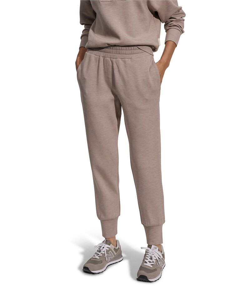 バーレイ レディース ボトムス カジュアルパンツ パンツ Varley Slim Cuff Jogger Pants Taupe Marl マ..